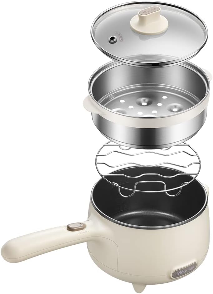 Electric Multipurpose Steamer Pot and Sauce Pot DRG-C12S1 1.2L